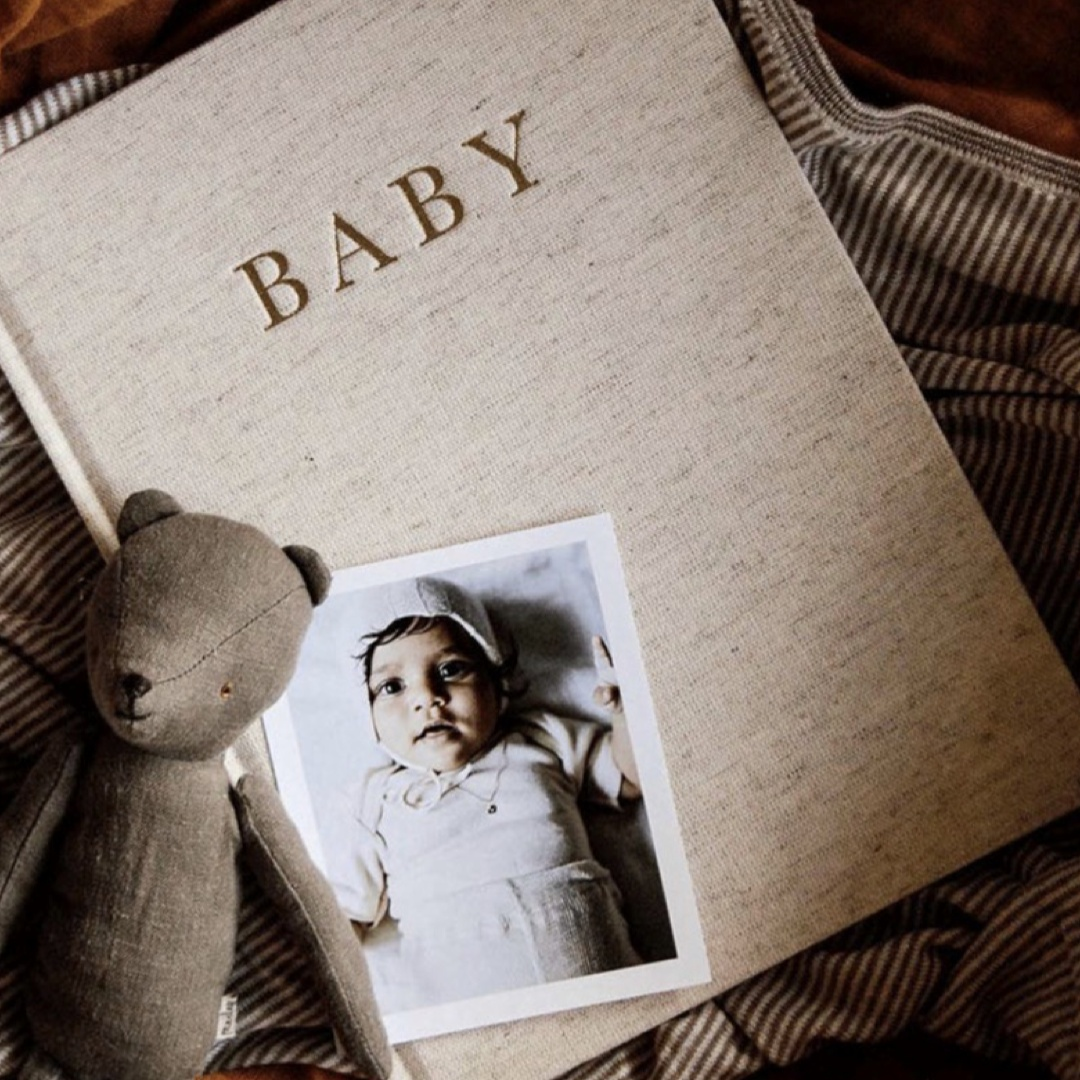 Baby Journal. Birth To Five Years - Oatmeal