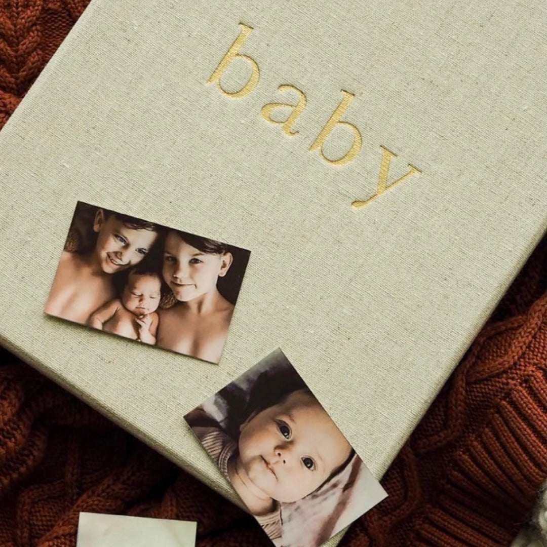 Baby Journal. Birth To Five Years - Oatmeal