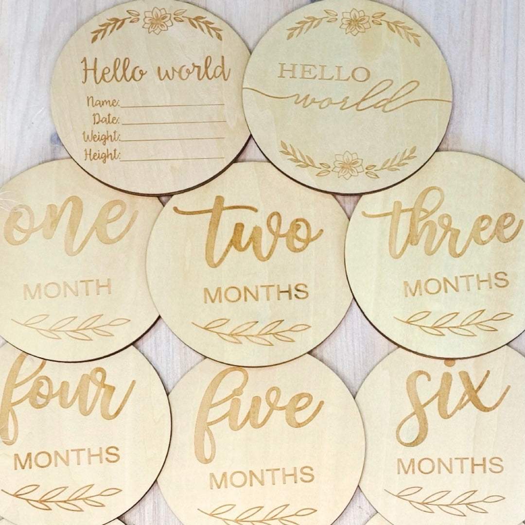 Hello world announcement discs