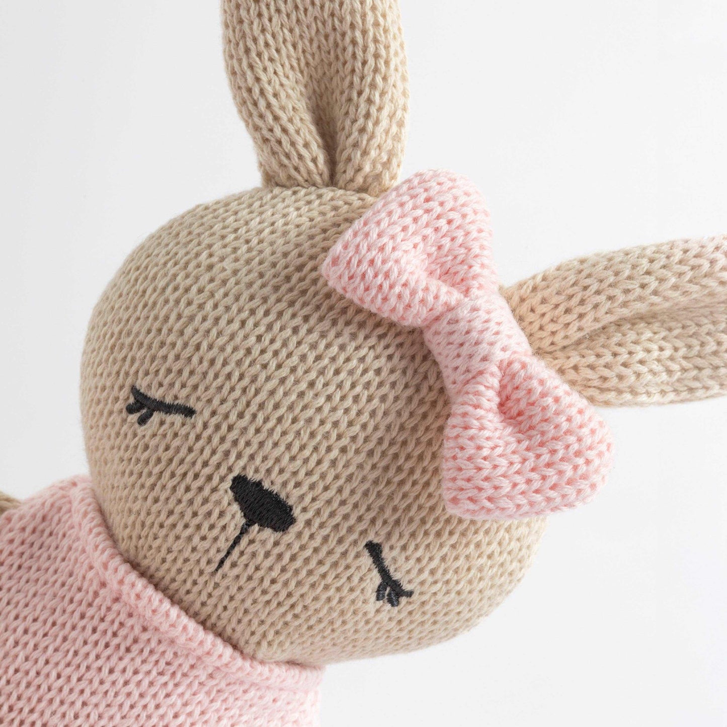 Knitted Animal toy - Bella the Bunny