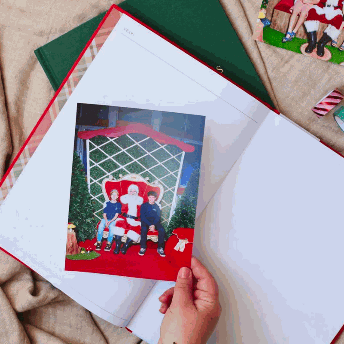 Christmas Photos Journal | Red