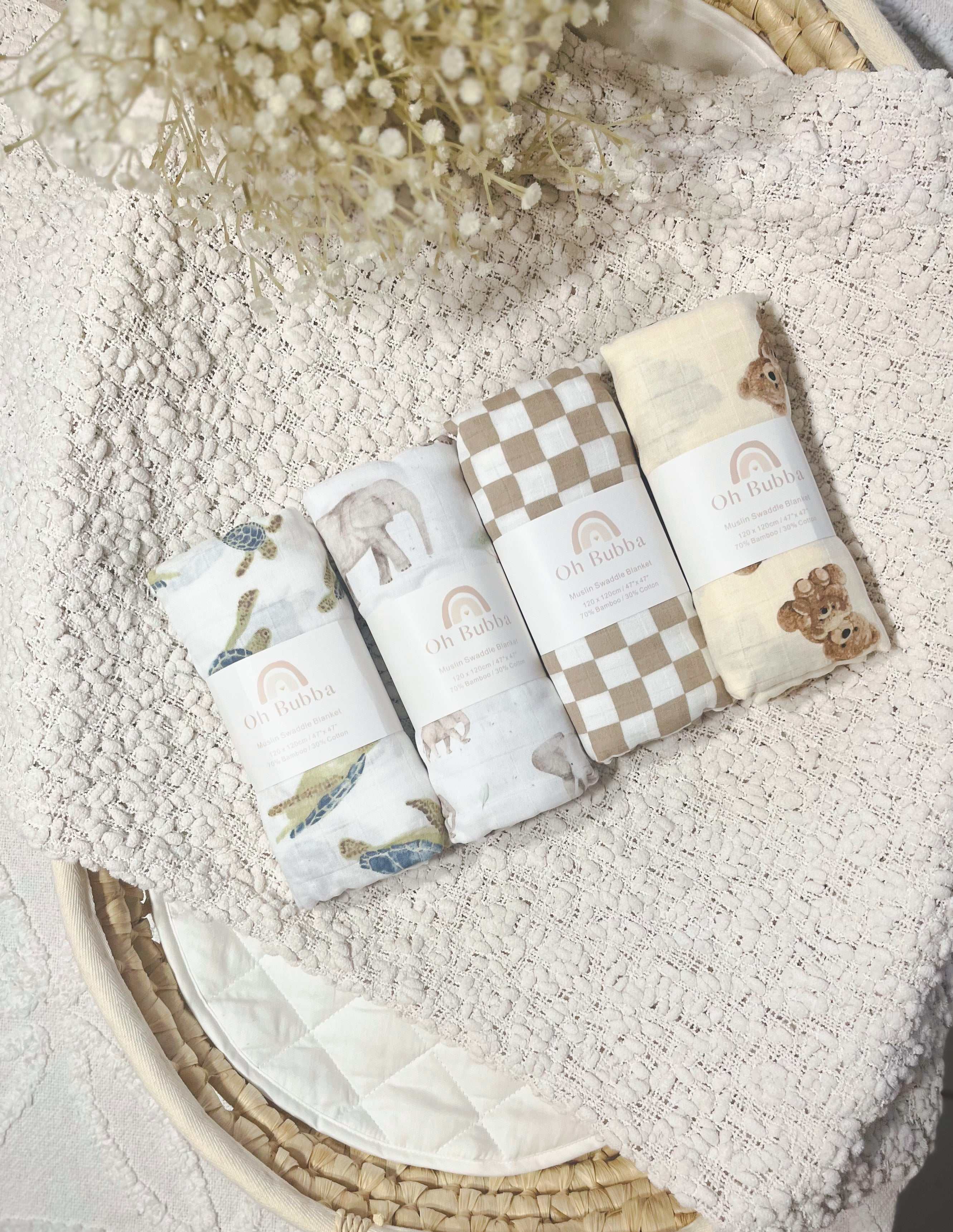 Teddy Bear swaddle. Newborn muslin wrap Baby Boy swaddles. Muslin Wraps. Bamboo swaddle blanket