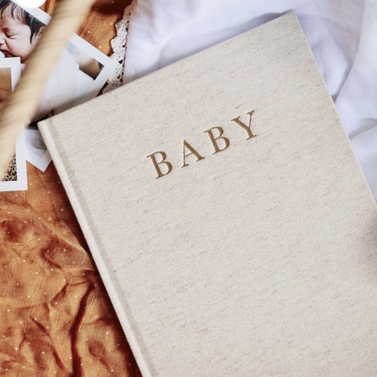 Baby Journal. Baby book. Baby shower gift. Newborn gift. Keepsake journal
