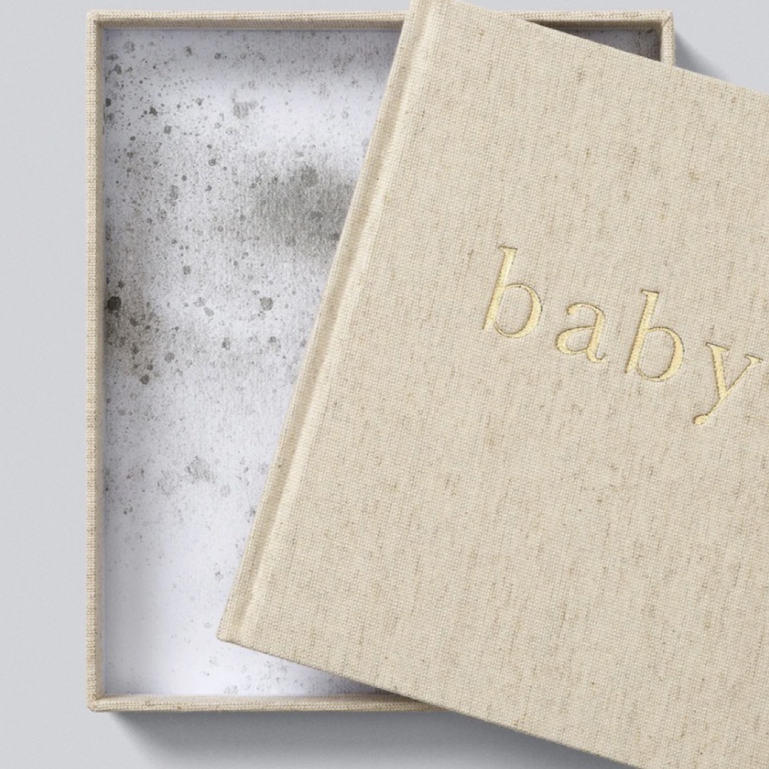 Baby Journal. First Year of You. Oatmeal