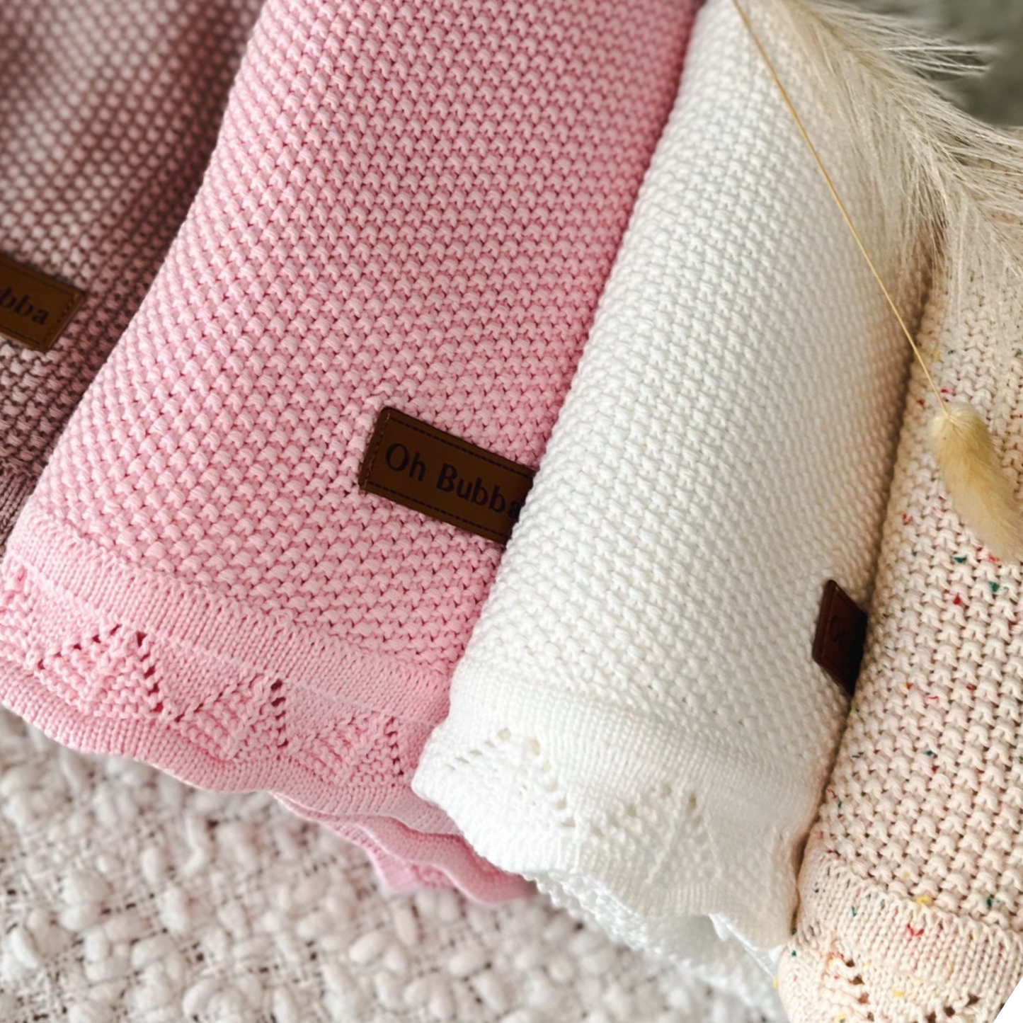 Baby knit blankets