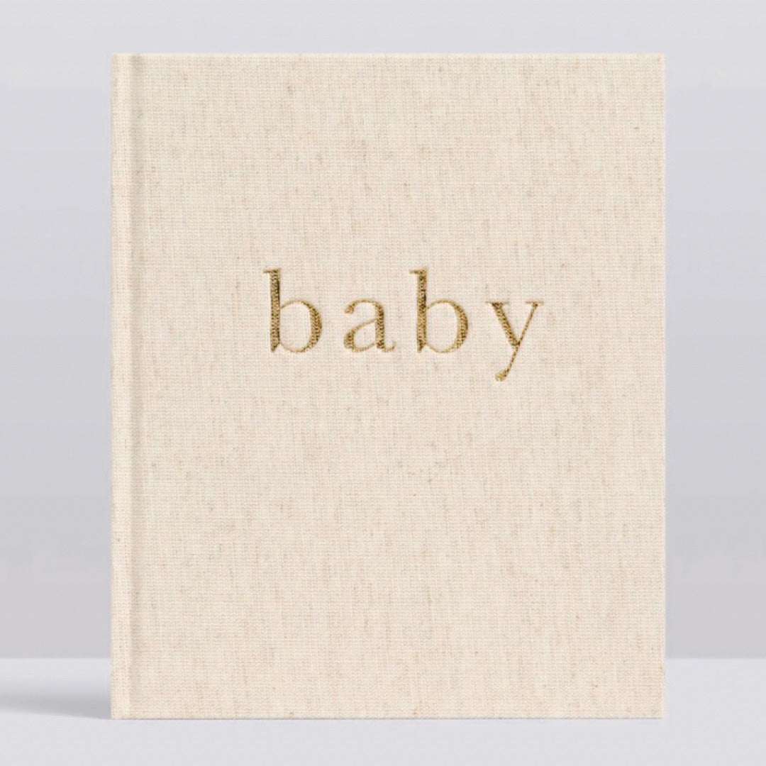 Baby Journal. First Year of You. Oatmeal. Baby Memory book