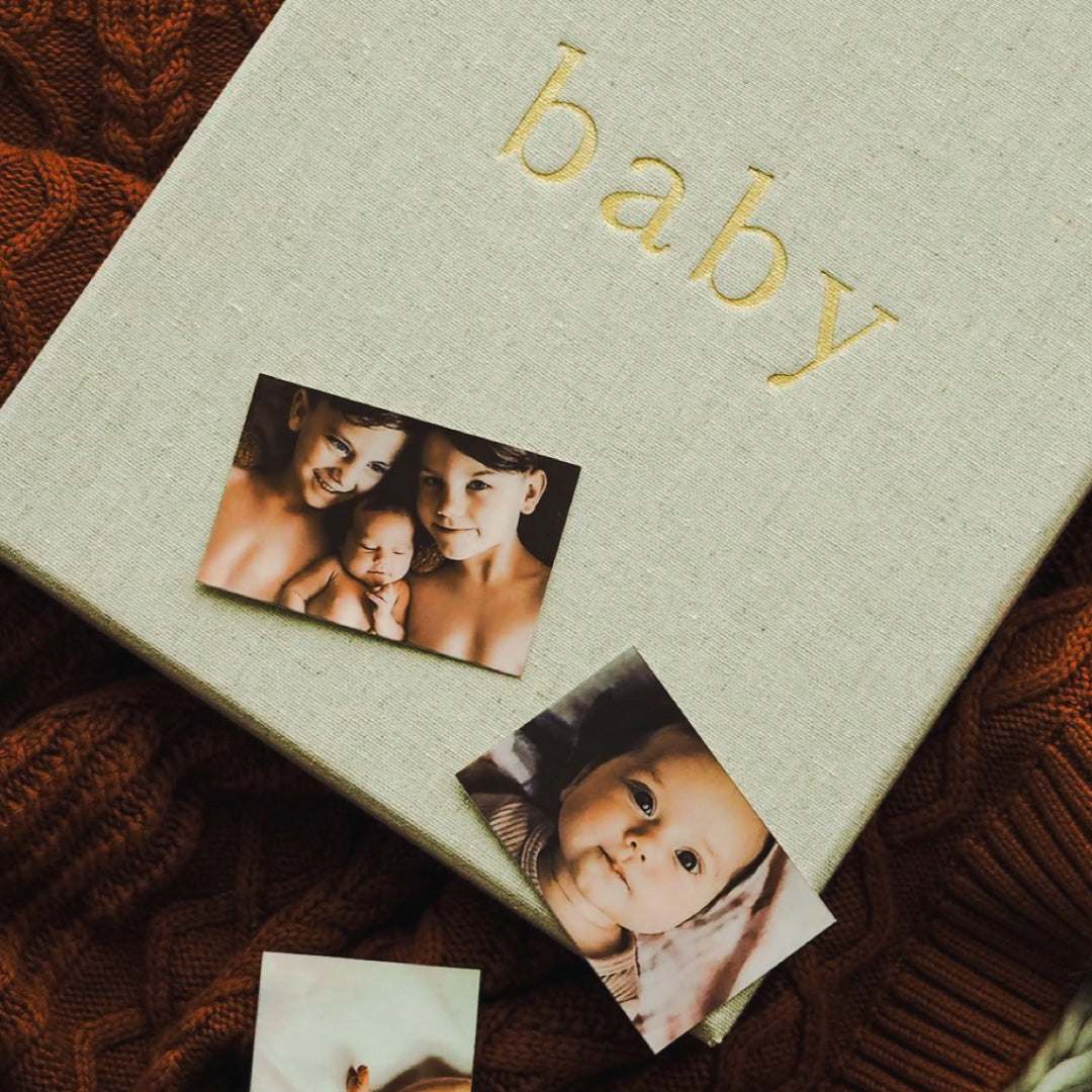 Baby Journal. First Year of You. Oatmeal. Baby Memory book