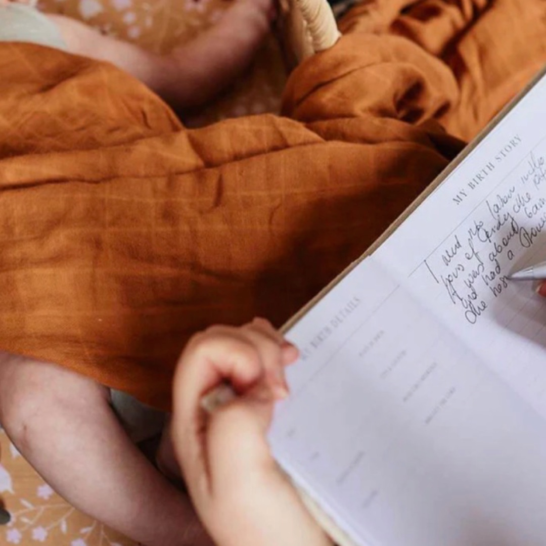 Baby Journal. Birth To Five Years - Oatmeal