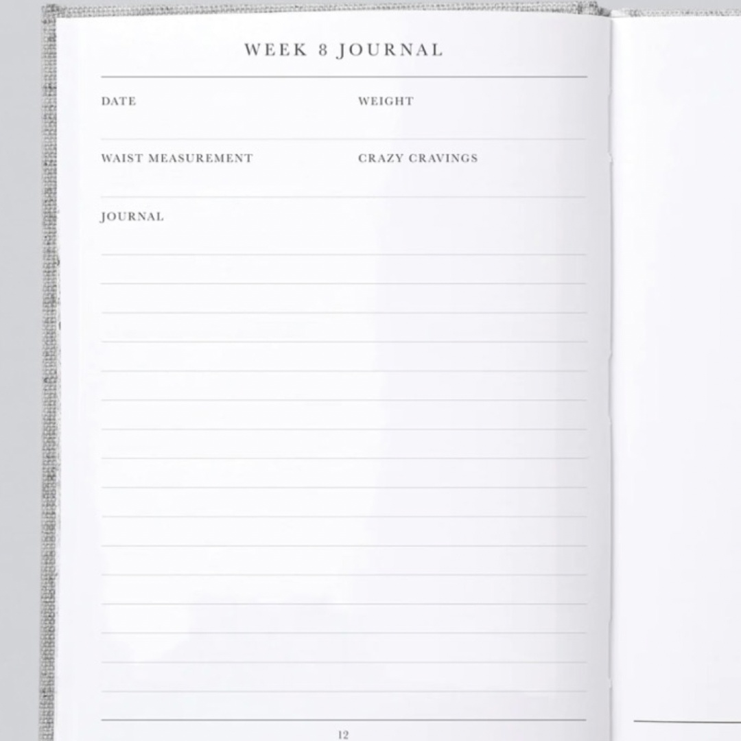 Baby journal. Weekly Baby Journal