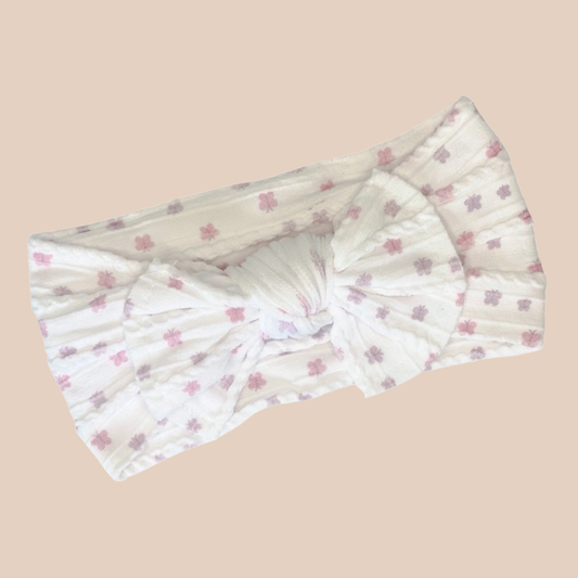 Butterfly baby bow headband. Newborn baby bow headband