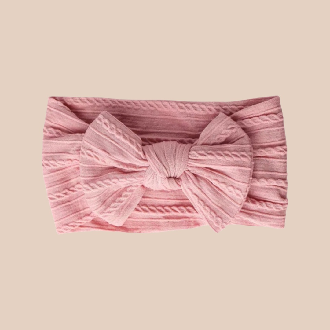 Flamingo baby bow headband. Newborn baby bow headband. Baby Topknot. Baby bows. Baby headband