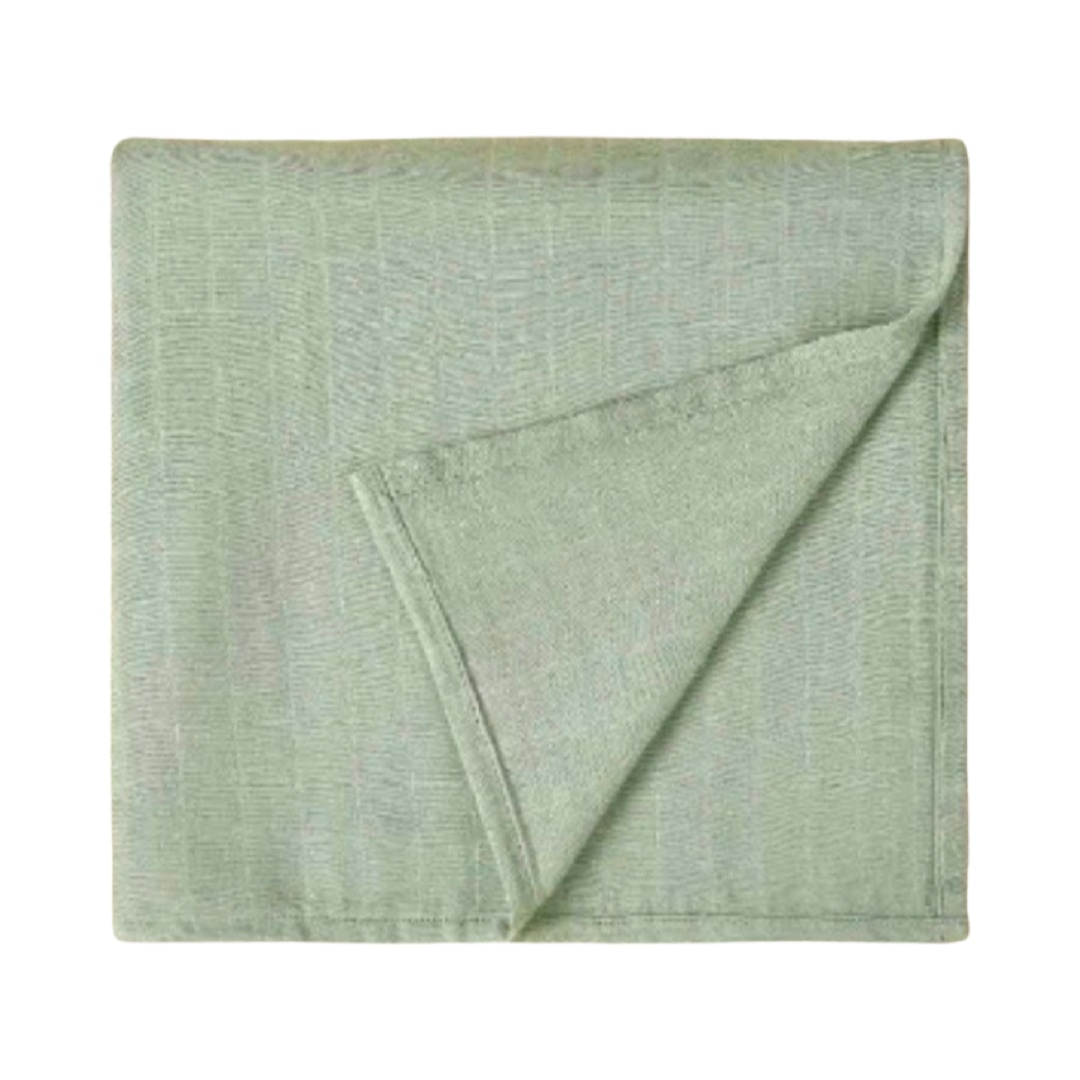 Sage Muslin Wrap | Newborn Baby Swaddle