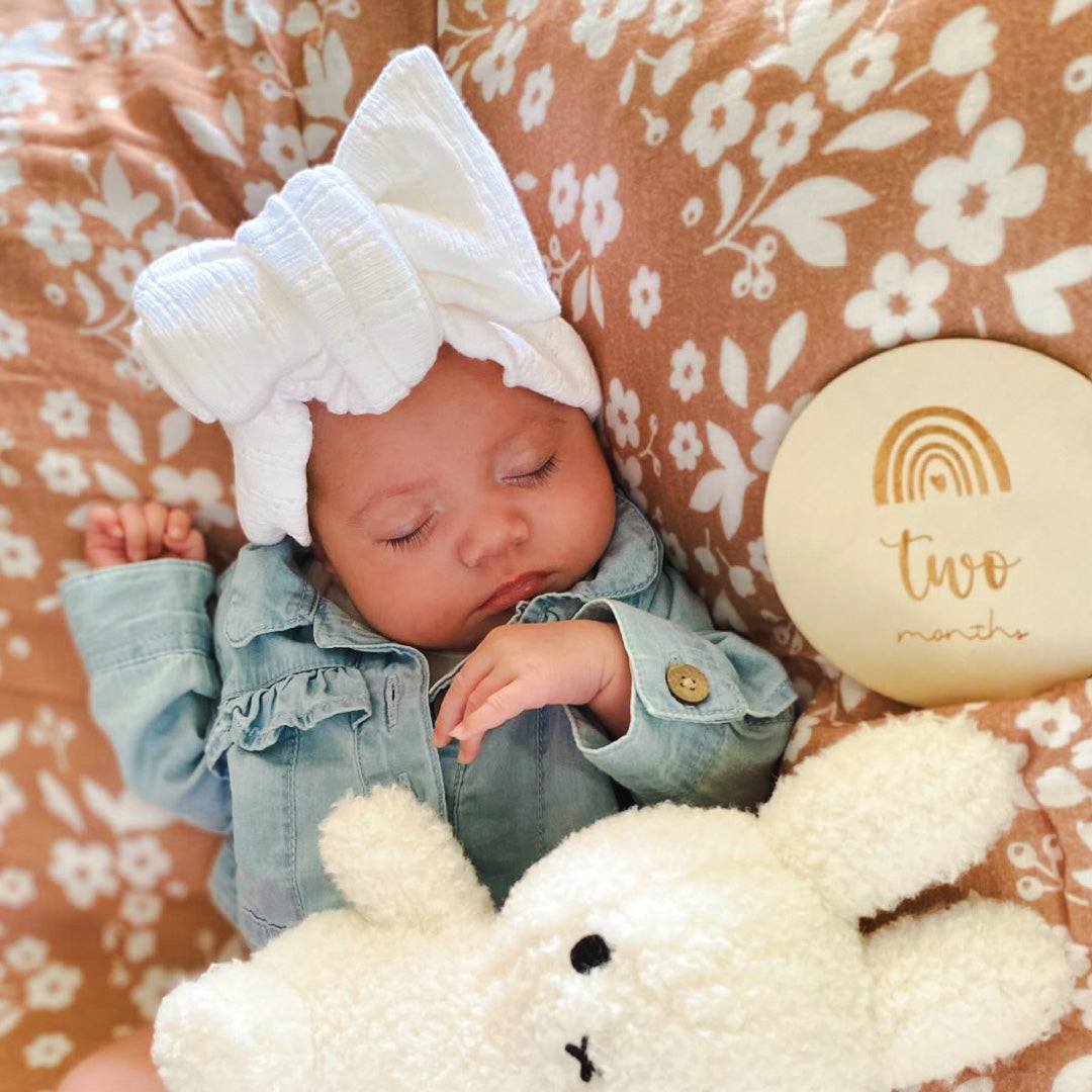 Posies baby fringe swaddle. Organic cotton baby wrap. Baby swaddle. Muslin wrap. Baby shower gift