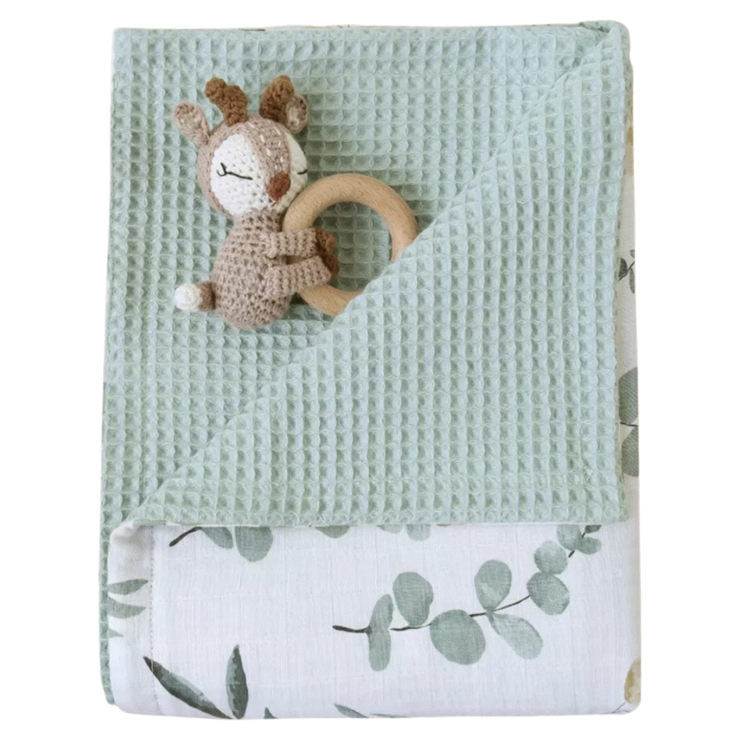 Leaf Swaddle Baby Gift Box | Baby Shower Gift