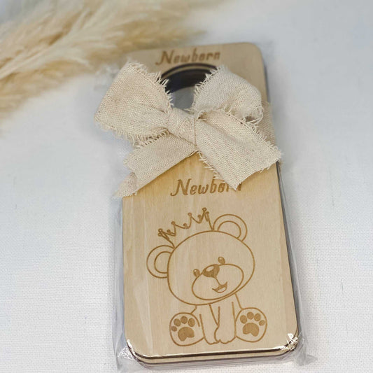 Baby animal wooden wardrobe dividers. Nursery Organisation. Wardrove dividers