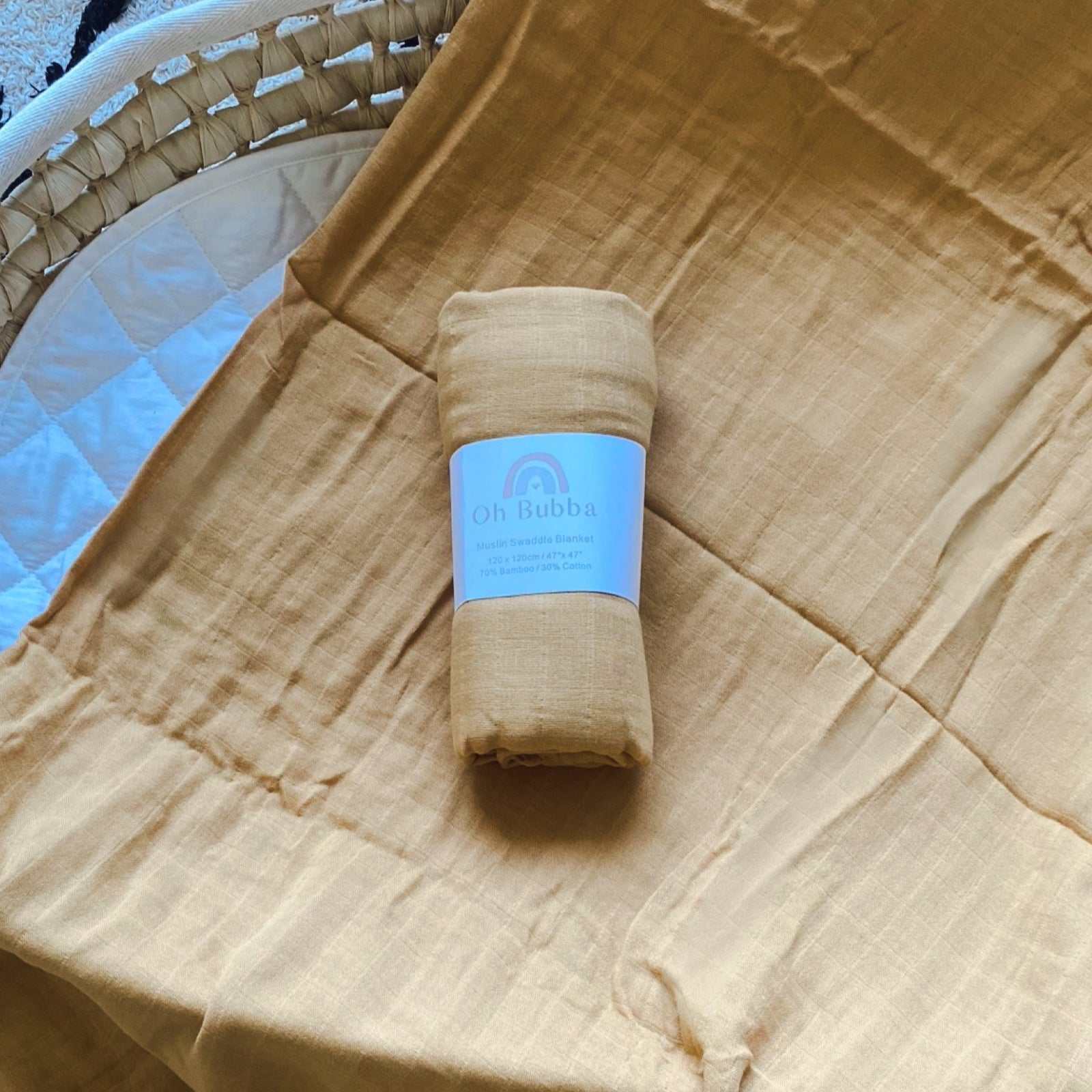 Mustard muslin wrap best sale