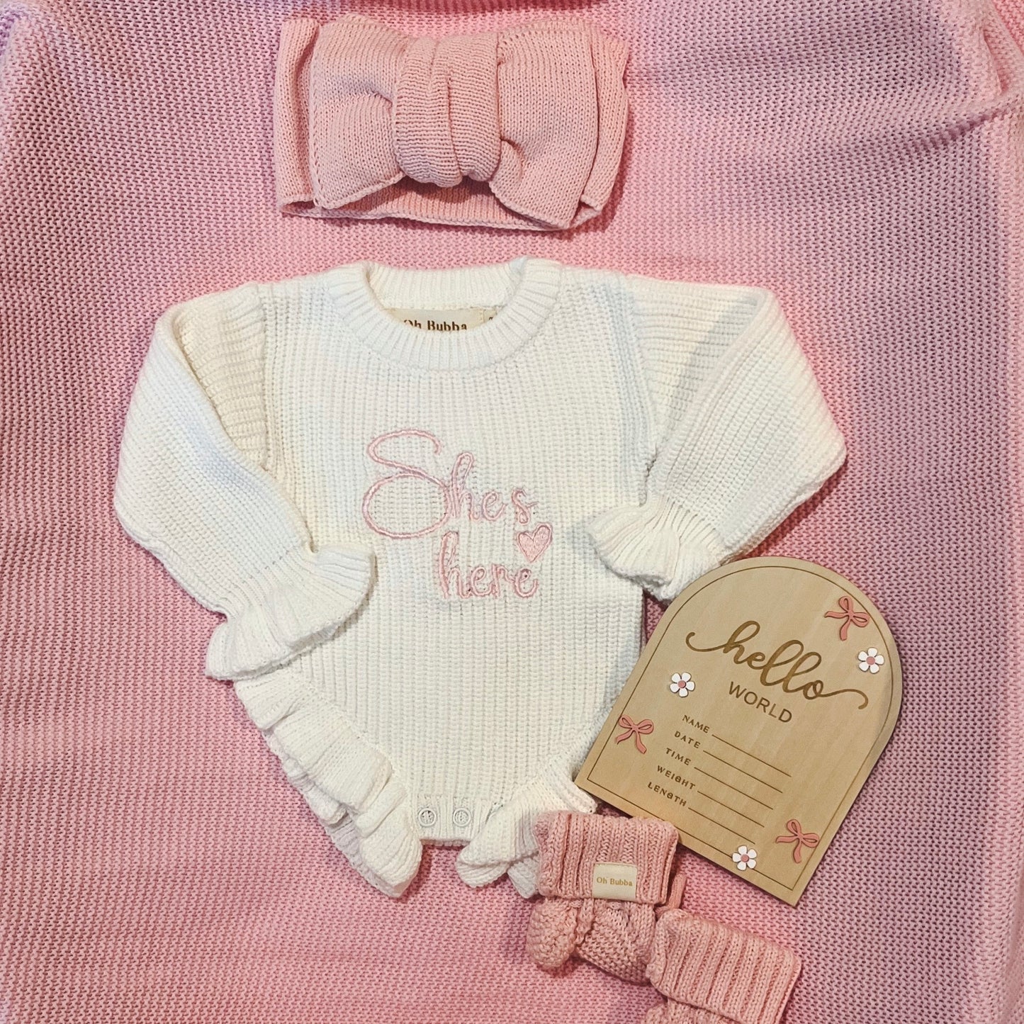 Baby gift birth announcement disc. Baby shower gift 