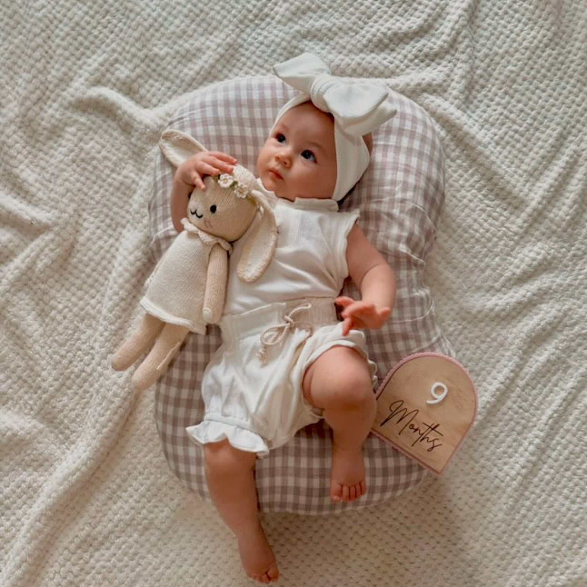 2 piece ribbed frill romper & shorts set. Baby girl white ribbed romper and bloomer set. Baby girl clothing set. White baby romper and shorts 