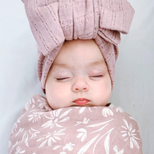 Baby bow headband. Large baby bows. Oversized baby bow headband. Mauve baby bow. Newborn bows 