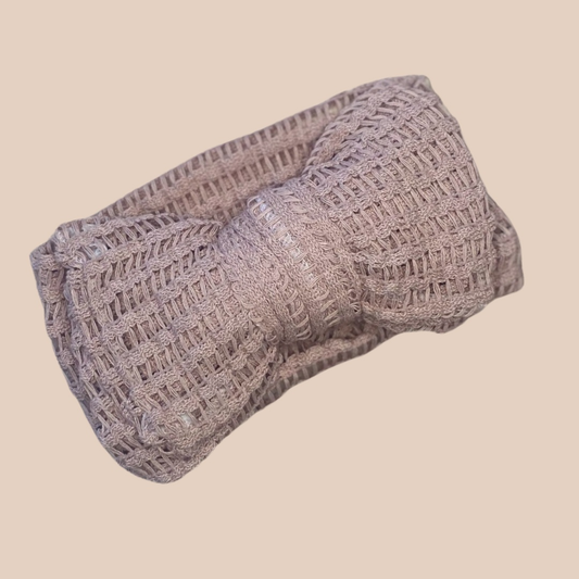Mesh baby girl headband. Newborn baby bow headband. Large baby bow headband. Big Baby bow. Oversized topknot