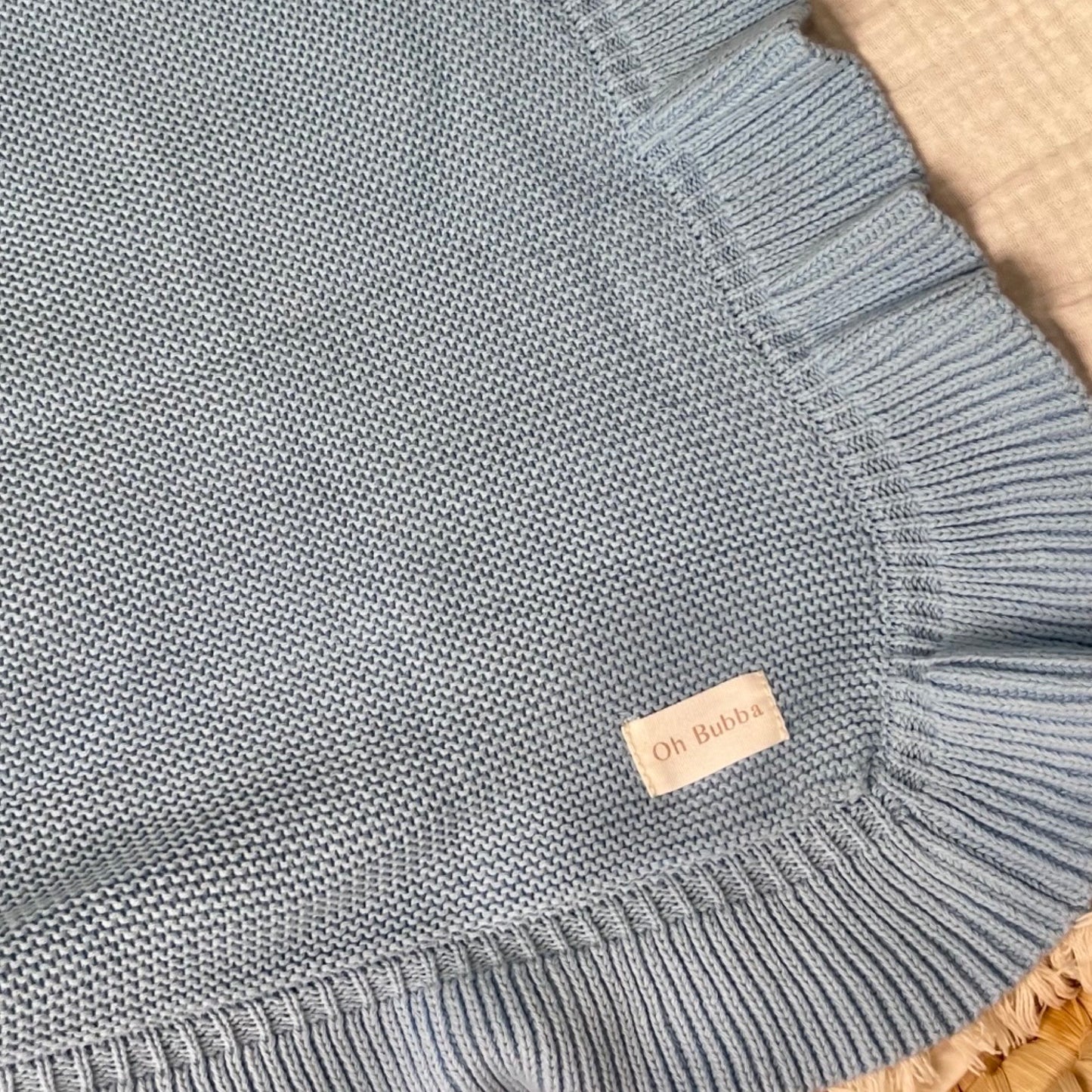 Baby blanket blue