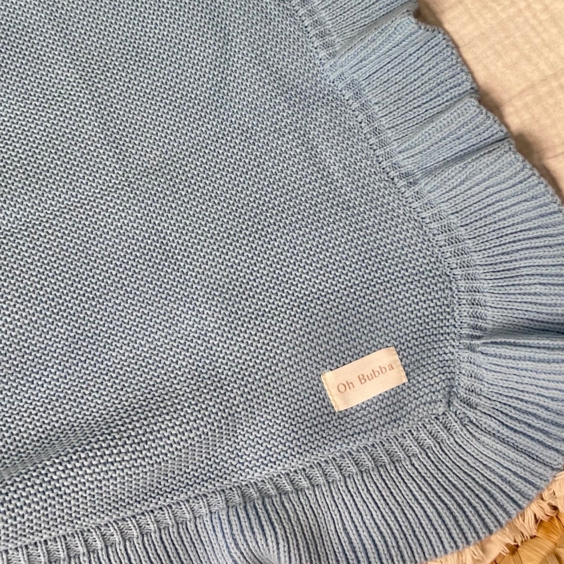 Baby blanket blue