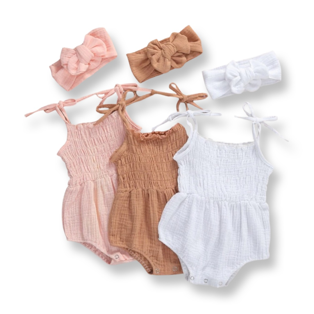 Baby rompers set outlet