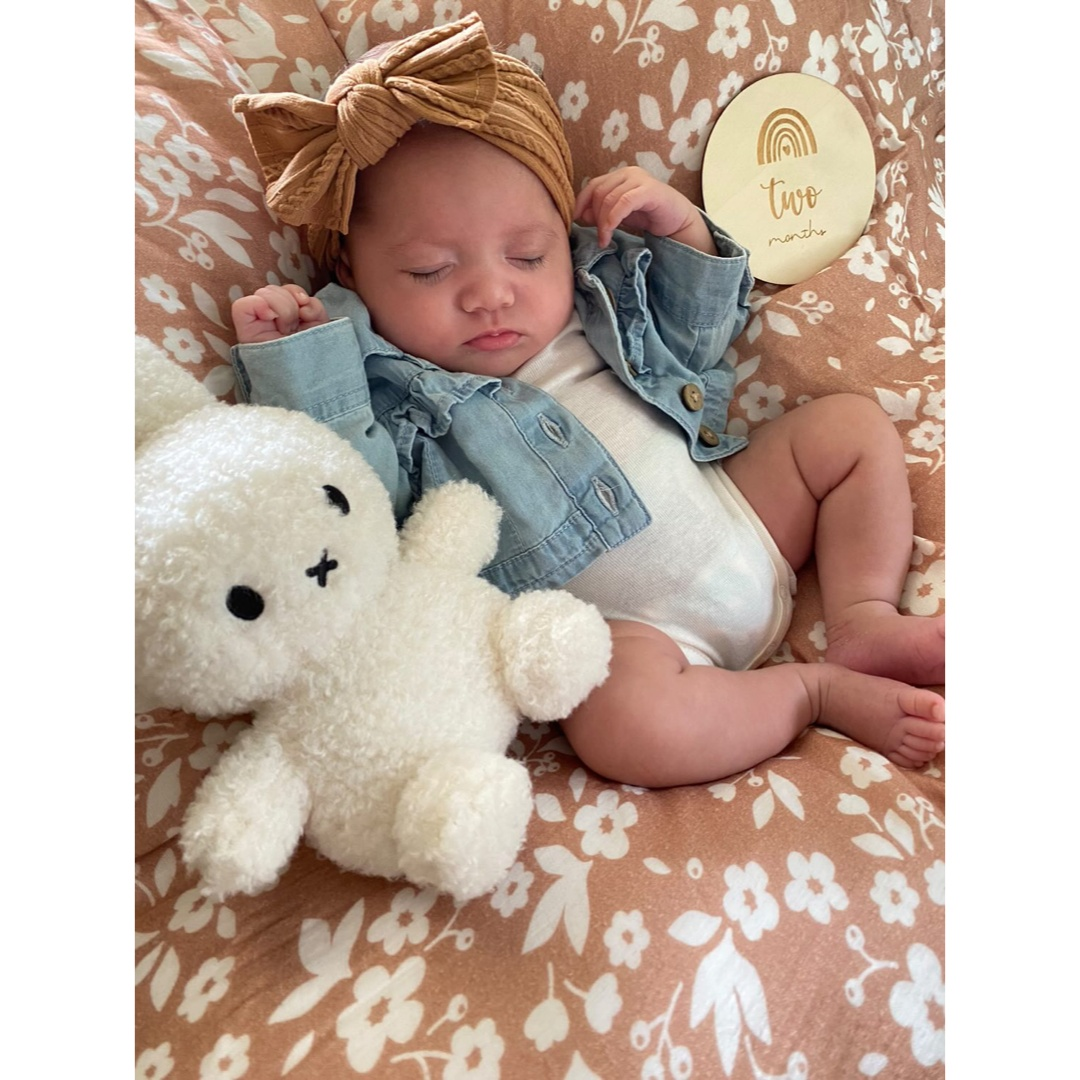 Posies Baby Fringe Swaddle. Newborn Baby Swaddle. Muslin Wrap 
