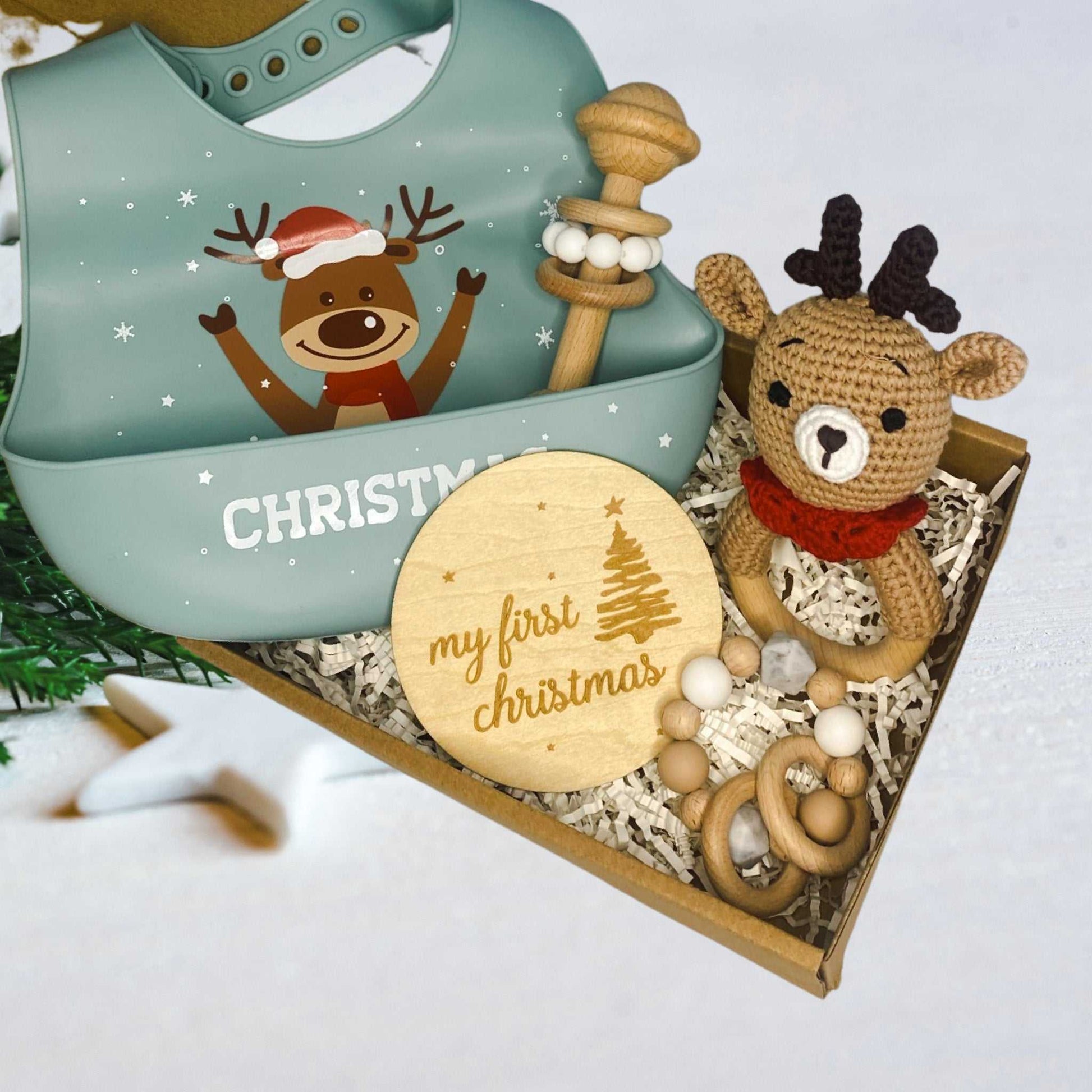 My first christmas gift set. Baby gift set